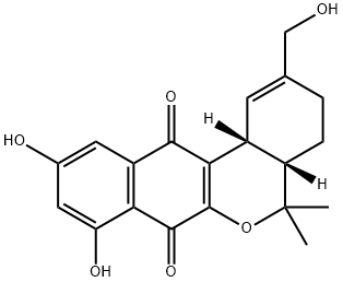 naphthgeranine B 结构式