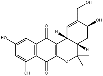 naphthgeranine C 结构式