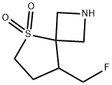 8-(氟甲基)-5-硫杂-2-氮杂螺[3.4]辛烷 5,5-二氧化 结构式