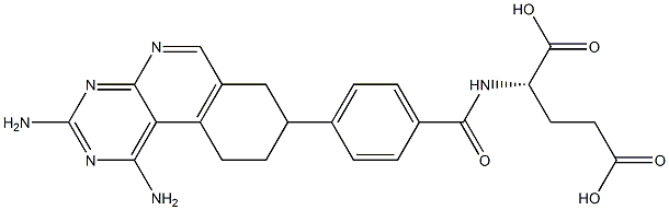 5,10-ethano-5,10-dideazaaminopterin 结构式