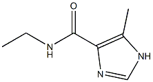 1H-Imidazole-4-carboxamide,N-ethyl-5-methyl-(9CI) 结构式