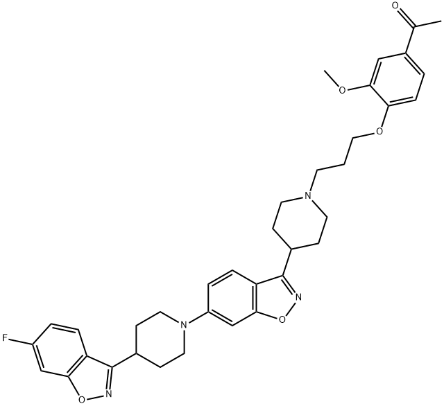 伊潘立酮杂质 结构式