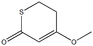 2H-Thiopyran-2-one,5,6-dihydro-4-methoxy-(9CI) 结构式