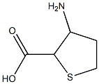 3-Amino-tetrahydro-thiophene-2-carboxylic acid 结构式