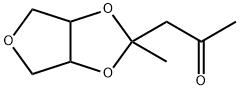 3-甲基-3-(2-氧代丙基)-2,4,7-三氧杂双环[3.3.0]辛烷 结构式
