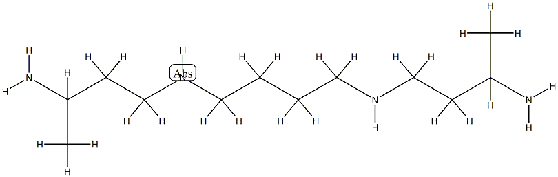 1,12-dimethylspermine 结构式