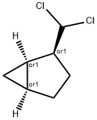 Bicyclo[3.1.0]hexane, 2-(dichloromethyl)-, (1-alpha-,2-ba-,5-alpha-)- (9CI) 结构式