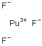 Plutonium(III) trifluoride 结构式