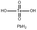 lead(2+) tellurium tetraoxide 结构式