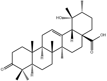 3-氧代坡模酸 结构式