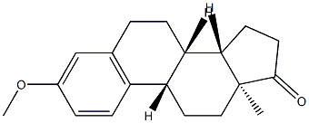 (8α)-3-Methoxy-1,3,5(10)-estratrien-17-one 结构式