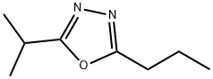 1,3,4-Oxadiazole,2-(1-methylethyl)-5-propyl-(9CI) 结构式