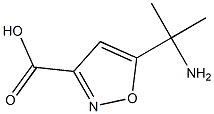 3-Isoxazolecarboxylicacid,5-(1-amino-1-methylethyl)-(9CI) 结构式