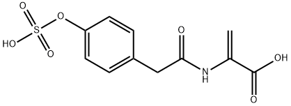 4-sulfoxyphenylacetyl dehydroalanine 结构式