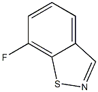 1,2-Benzisothiazole,7-fluoro-(9CI) 结构式