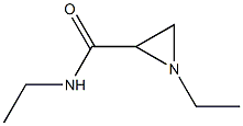 2-Aziridinecarboxamide,N,1-diethyl-(9CI) 结构式