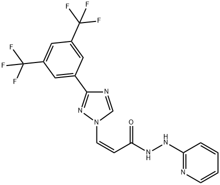 Verdinexor (KPT-335) 结构式