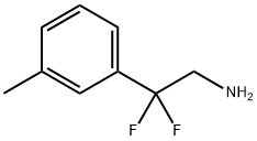 Β,Β-二氟甲基3-苯乙胺 结构式
