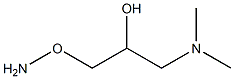2-Propanol,1-(aminooxy)-3-(dimethylamino)-(9CI) 结构式