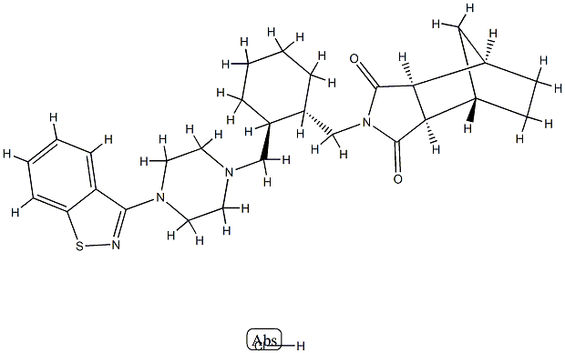 鲁拉西杂质E 结构式
