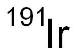 Iridium191 结构式