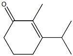 2-Cyclohexen-1-one,2-methyl-3-(1-methylethyl)-(9CI) 结构式