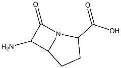 1-Azabicyclo[3.2.0]heptane-2-carboxylicacid,6-amino-7-oxo-(9CI) 结构式