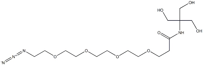 Azido-PEG4-Amido-Tris 结构式