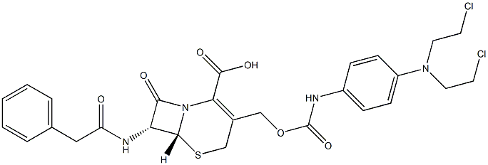 cephalosporin mustard 结构式