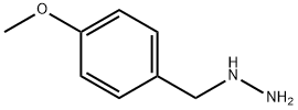 4-甲氧基苄肼 结构式