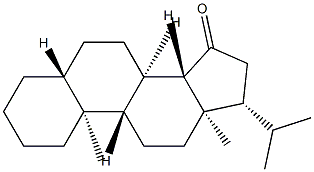 20-Methyl-5α-pregnan-15-one 结构式