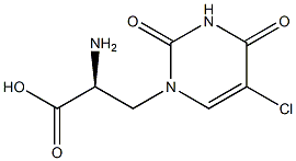 5-chlorowillardiine 结构式