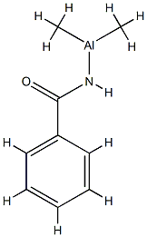 Aluminum,  (benzamidato-N)dimethyl-  (9CI) 结构式