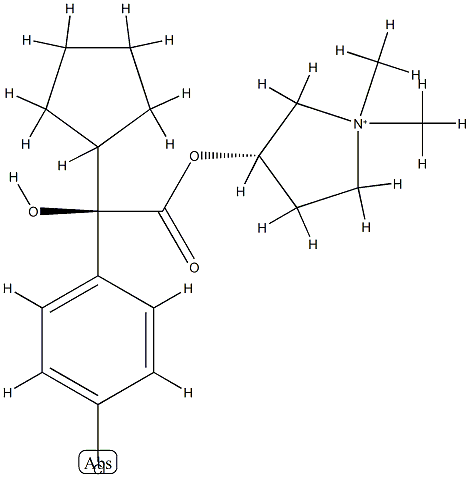 甘罗溴铵杂质1 结构式