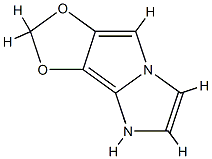 4H-1,3-Dioxolo[3,4]pyrrolo[1,2-a]imidazole(9CI) 结构式
