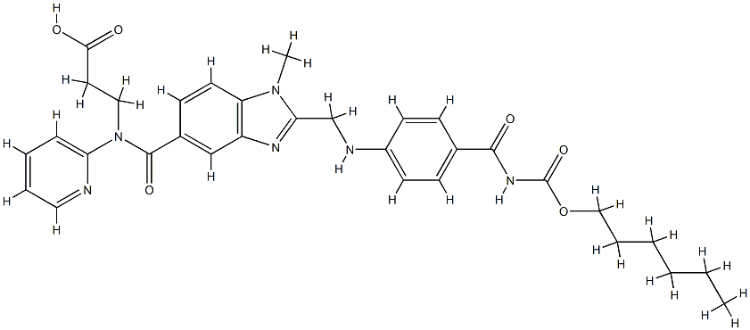 达比加群酯杂质F 结构式