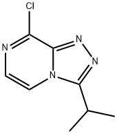 8-氯-3-异丙基-[1,2,4]三唑并[4,3-A]吡嗪 结构式