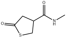 3-Thiophenecarboxamide,tetrahydro-N-methyl-5-oxo-(9CI) 结构式