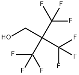 1-Propanol, 3,3,3-trifluoro-bis-2,2-(trifluoromethyl)- 结构式