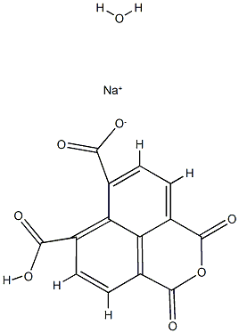 1,4,5,8-naphthalene tetracarboxylic acid 4,5-anhydride 结构式