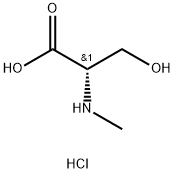 N-甲基丝氨酸盐酸盐 结构式