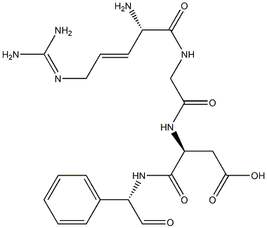 cyclo-RGDPhg 结构式