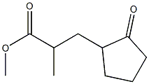 α-Methyl-2-oxocyclopentanepropionic acid methyl ester 结构式