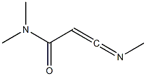 2-Propenamide,N,N-dimethyl-3-(methylimino)-(9CI) 结构式