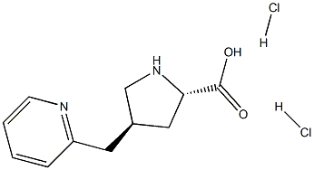 (S)-γ-(2-pyridinyl-methyl)-L-Pro2HCl 结构式