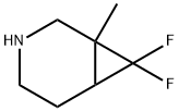 7,7-Difluoro-1-Methyl-3-Azabicyclo[4.1.0]Heptane(WX604690) 结构式