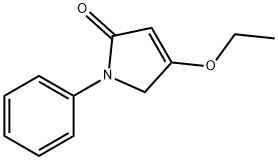 2H-Pyrrol-2-one,4-ethoxy-1,5-dihydro-1-phenyl-(9CI) 结构式