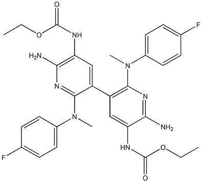 氟吡汀二聚体 结构式