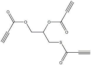 S,O,O'-tripropyryl-1-thioglycerol 结构式