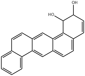 dibenzoanthracene-1,2-dihydrodiol 结构式